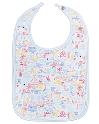 Rhode Island Round Baby Bib