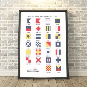 Nautical Flag Alphabet