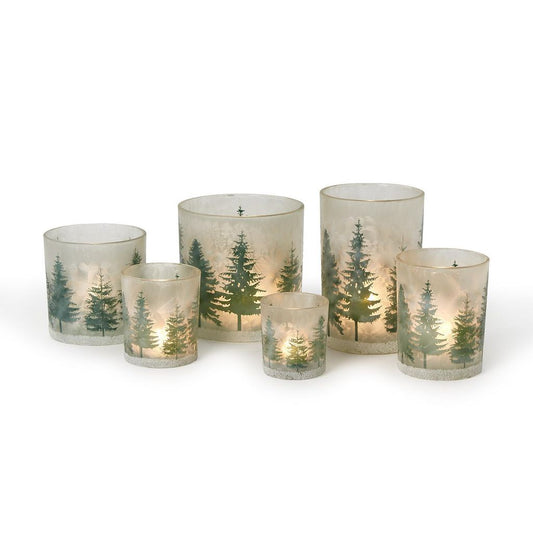 Pine Tree Candleholders