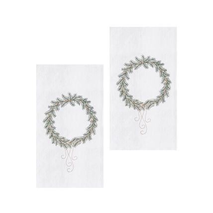 Golden Greenery Towel