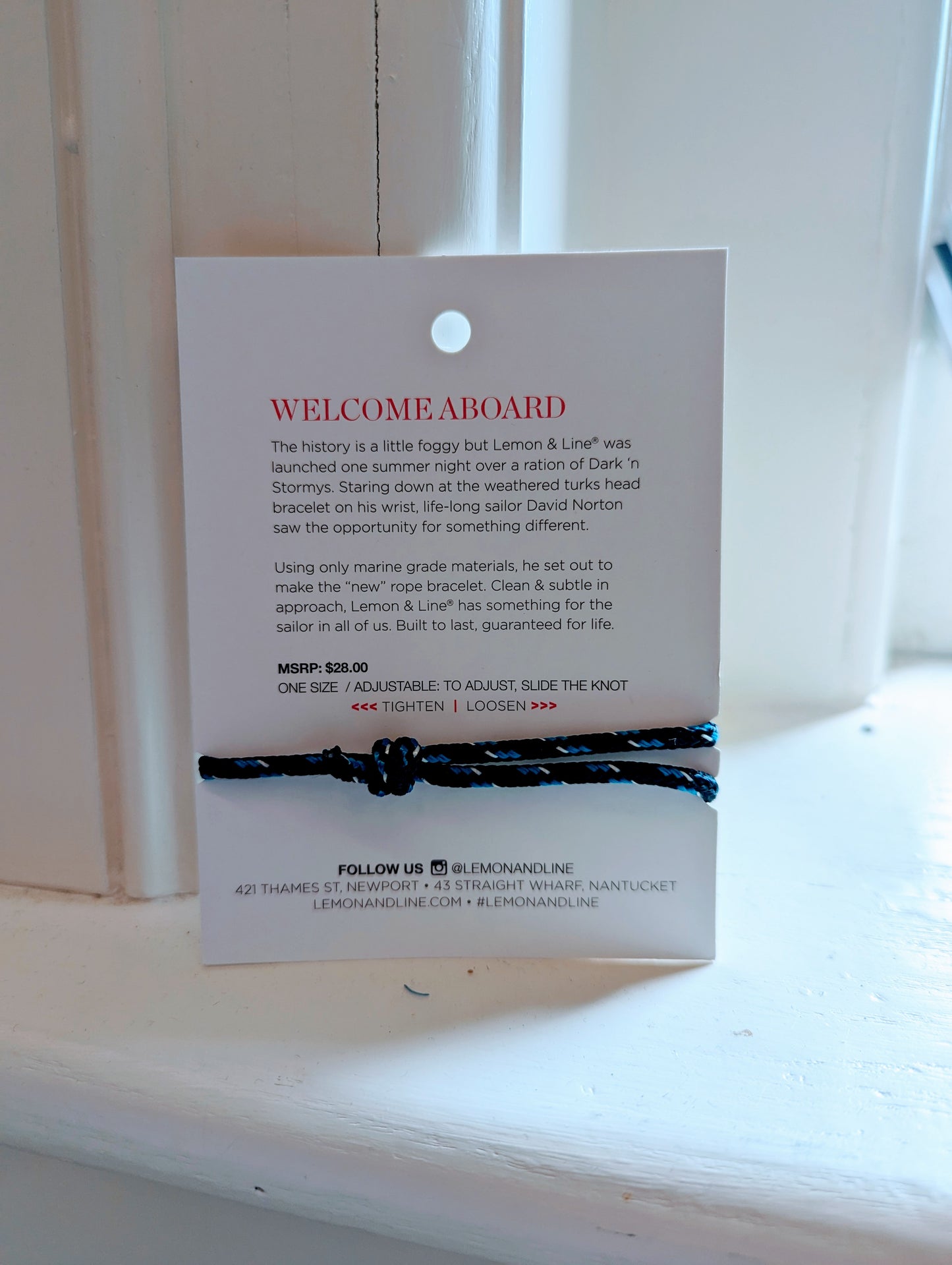 Lemon and Line TSM Bracelet