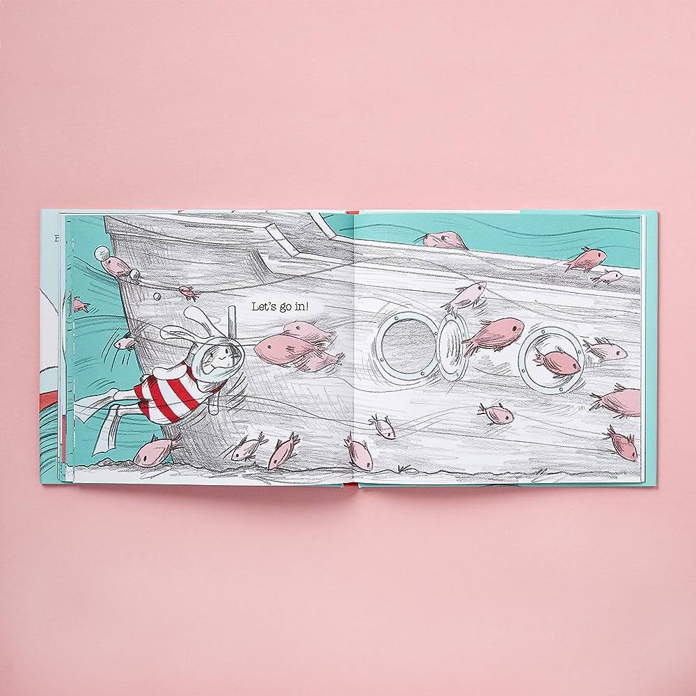 Bunny Overboard By Claudia Rueda