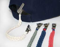Nantucket Knotworks’ Cap Lanyard - Navy Blue