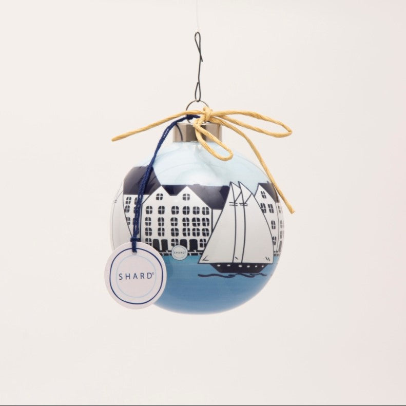 Coastal Village Ornament