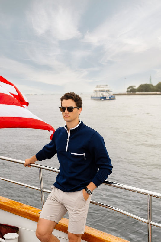 Dalton Black Sail Quartermaster Outer Fleece