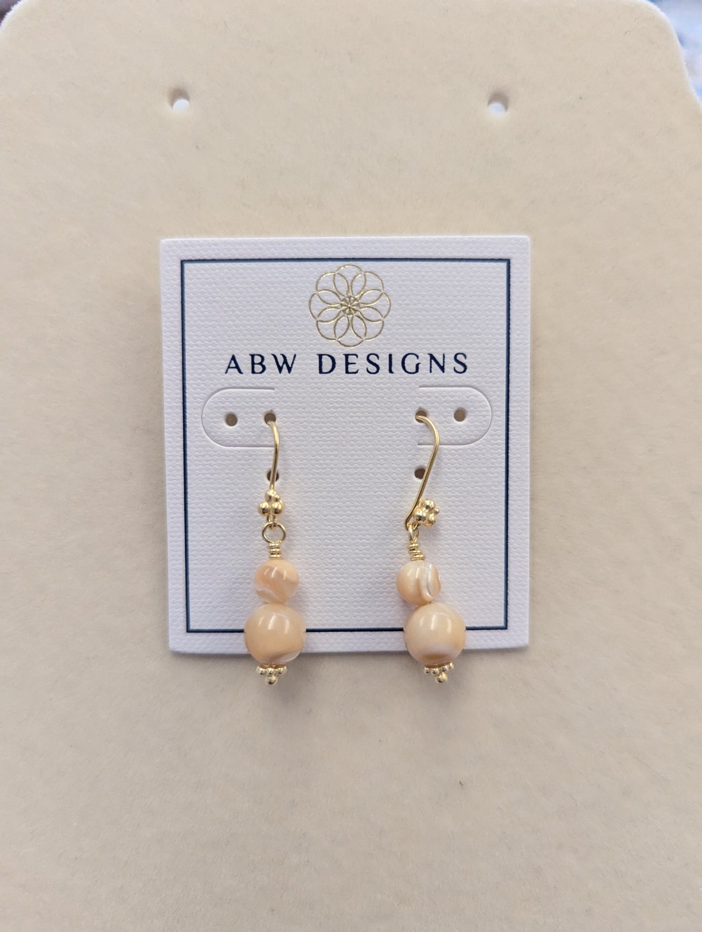 Double Gemstone Earrings