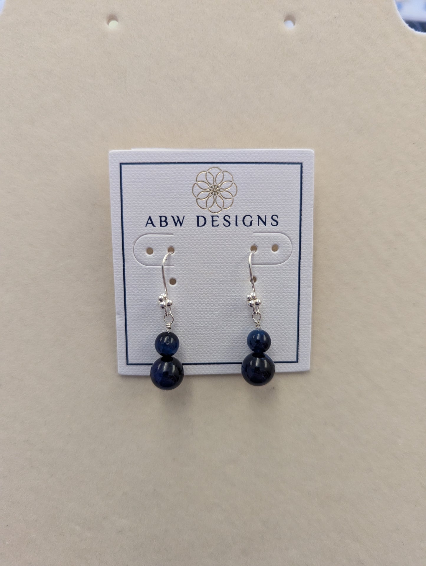 Double Gemstone Earrings