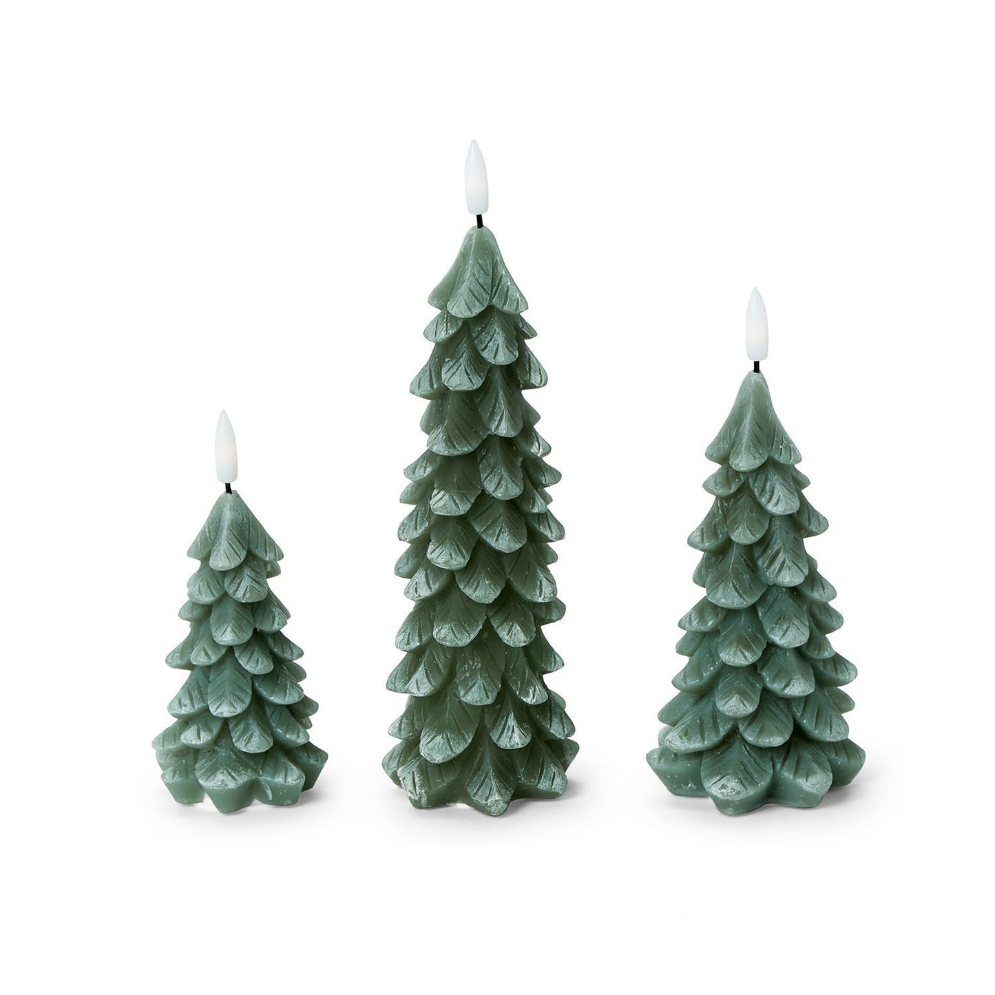 Set of 3 Flickering Trees