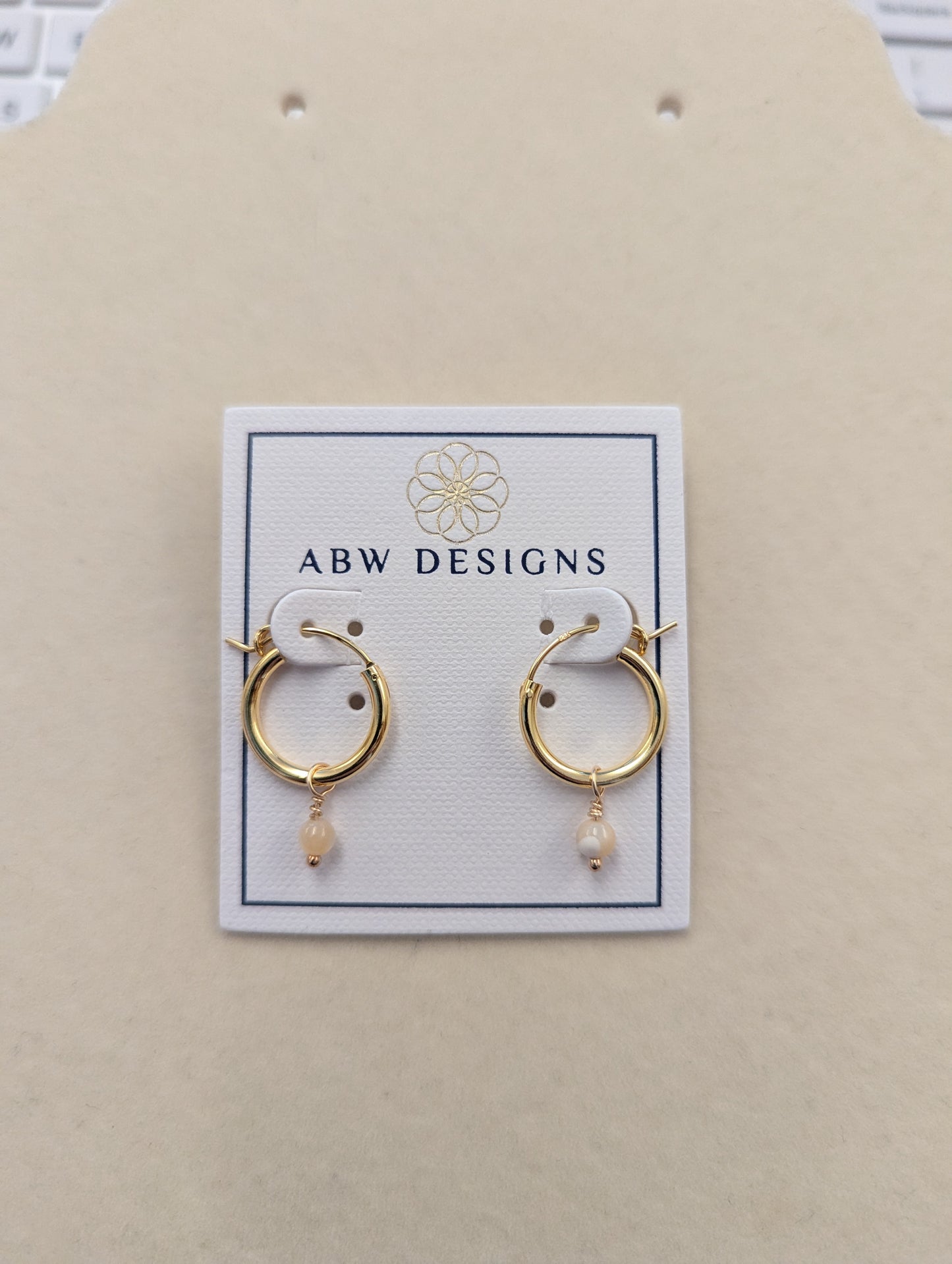 Hoops w/ Gemstone