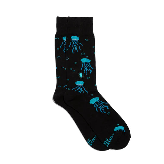 Socks that Protect the Ocean - Jellyfish