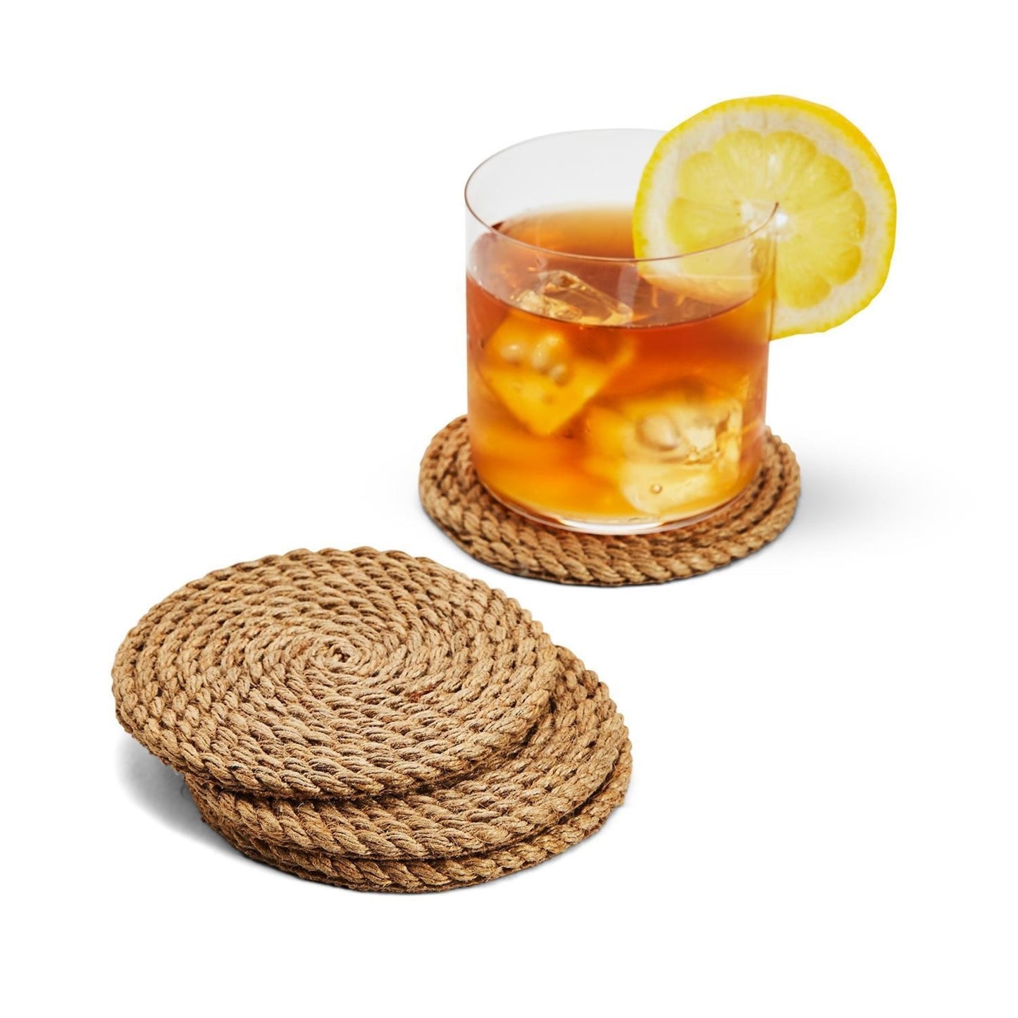 Jute Coasters set of 4