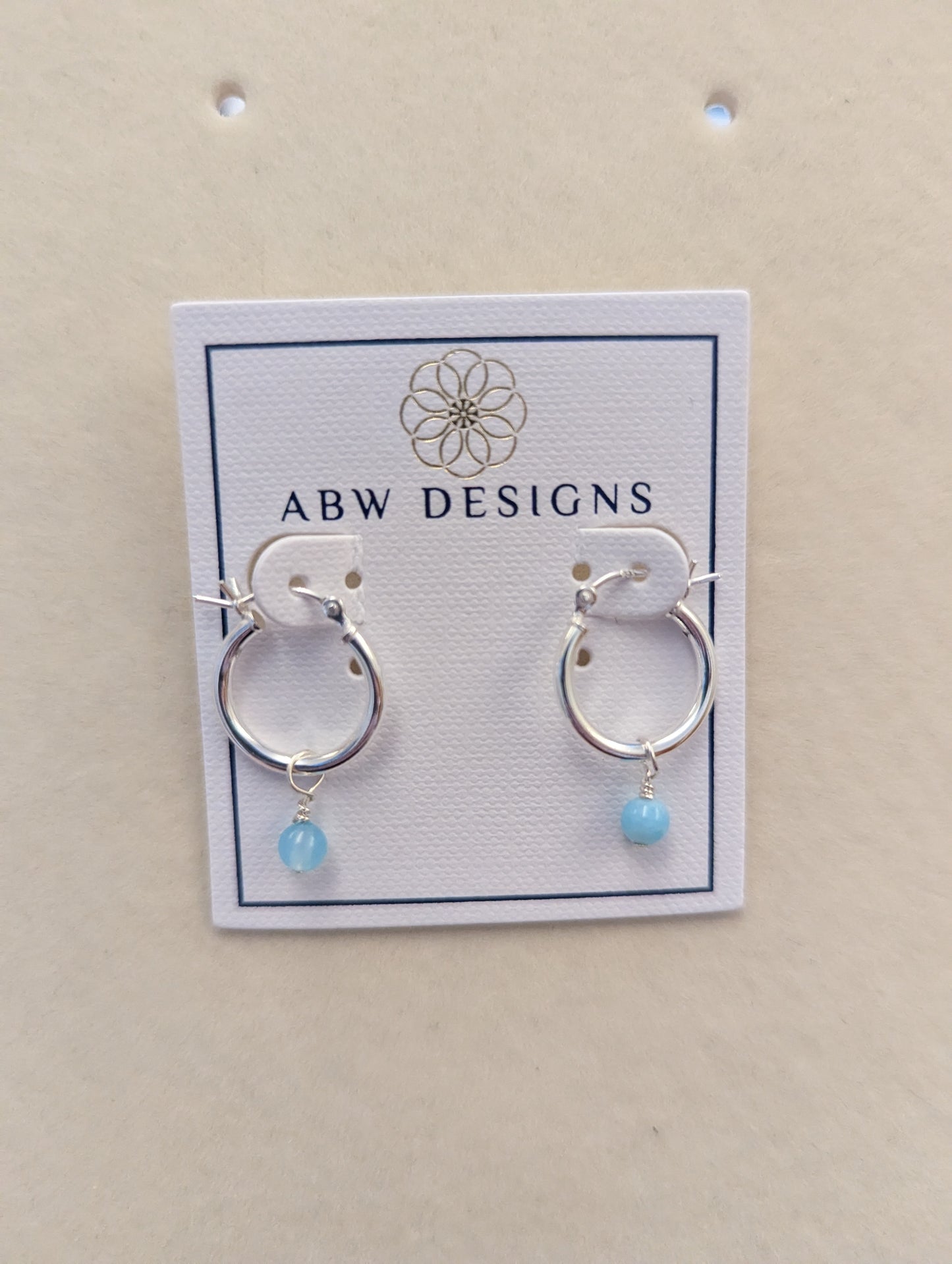 Hoops w/ Gemstone