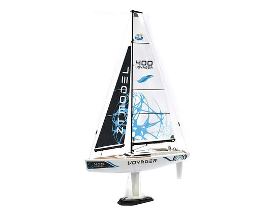 Voyager RC Sailboat Blue/Large