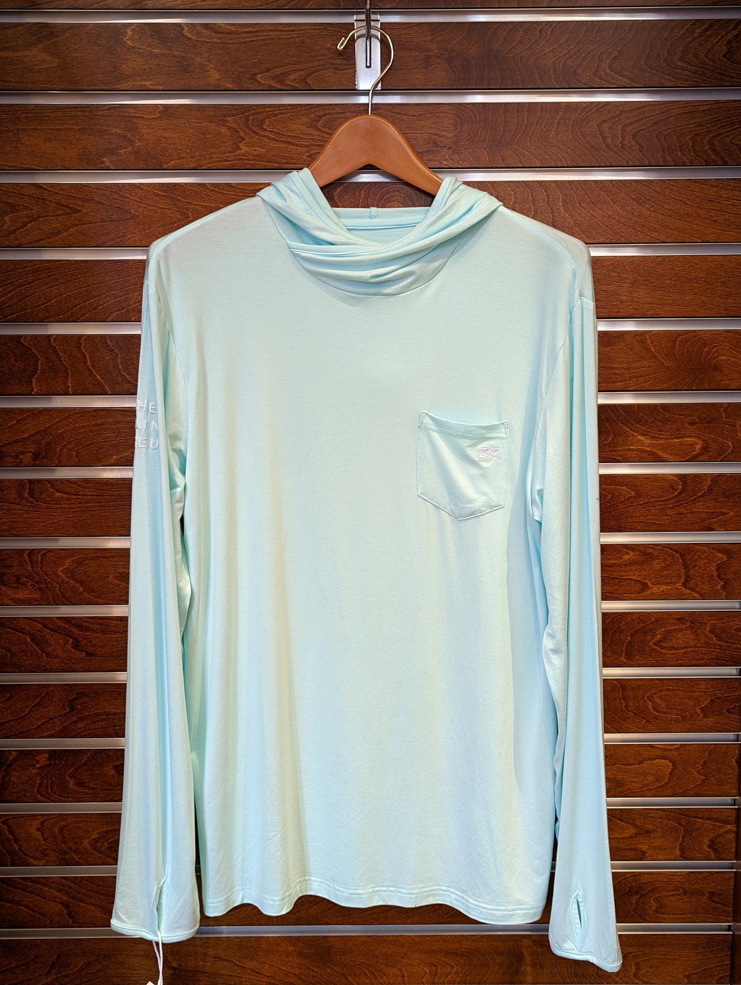 Hooded Bamboo Sunshirt - Seafoam