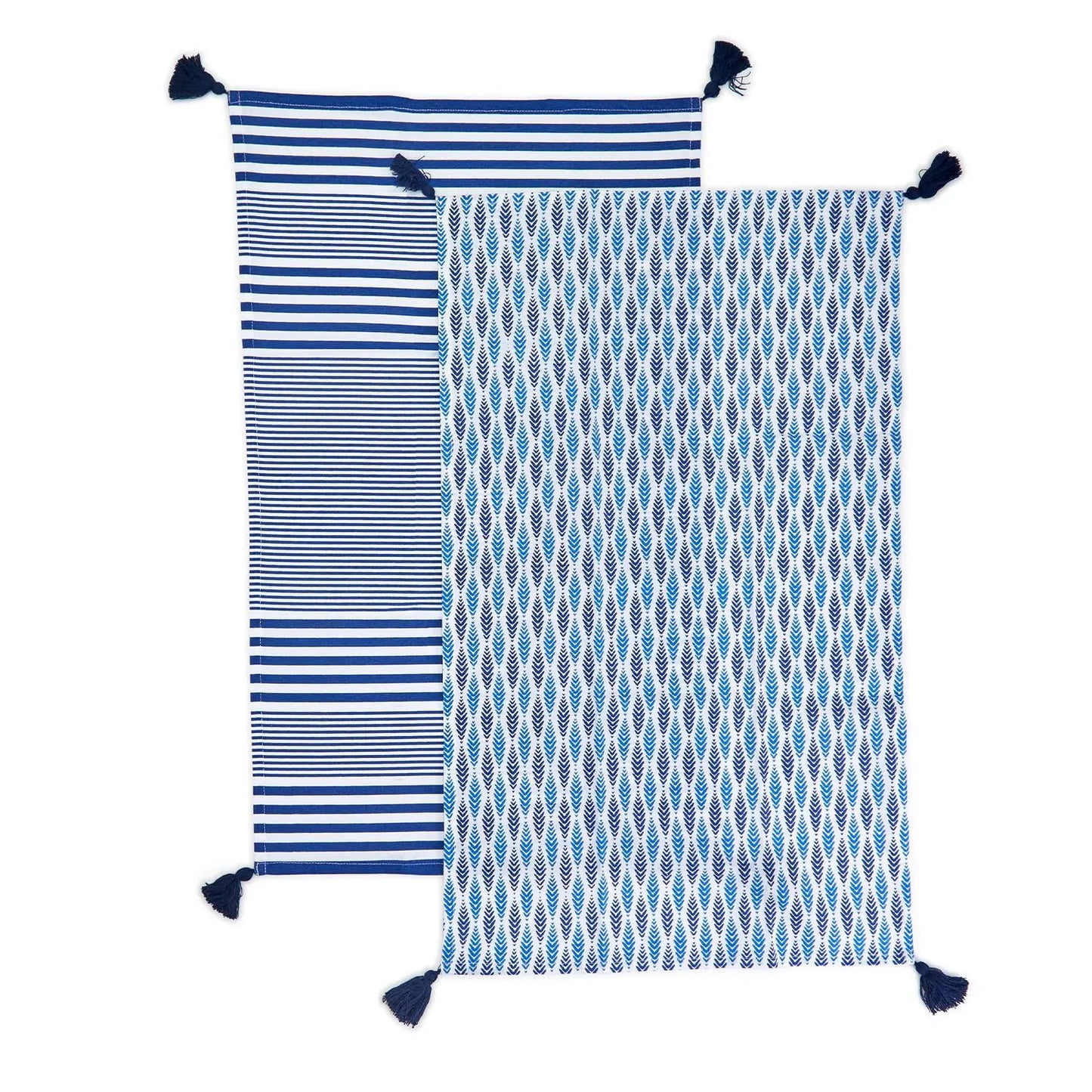 Dish Towels with Tassel set of 2
