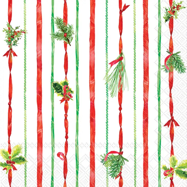Ribbon Cocktail Napkins