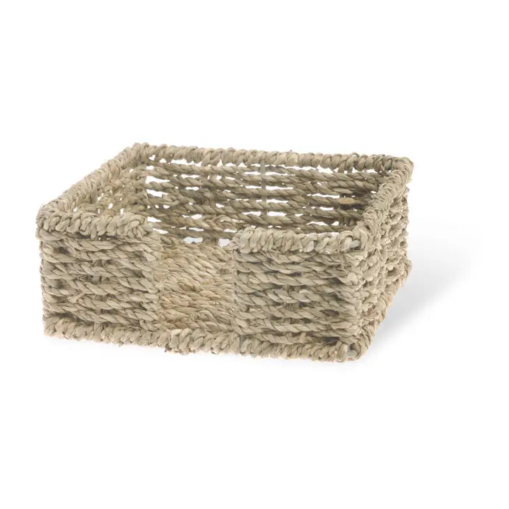 Seagrass Cocktail Napkin Caddy