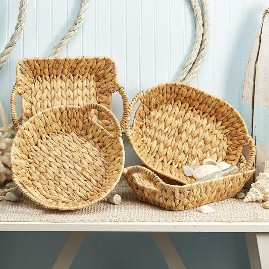 Water Hyacinth Basket - Oval