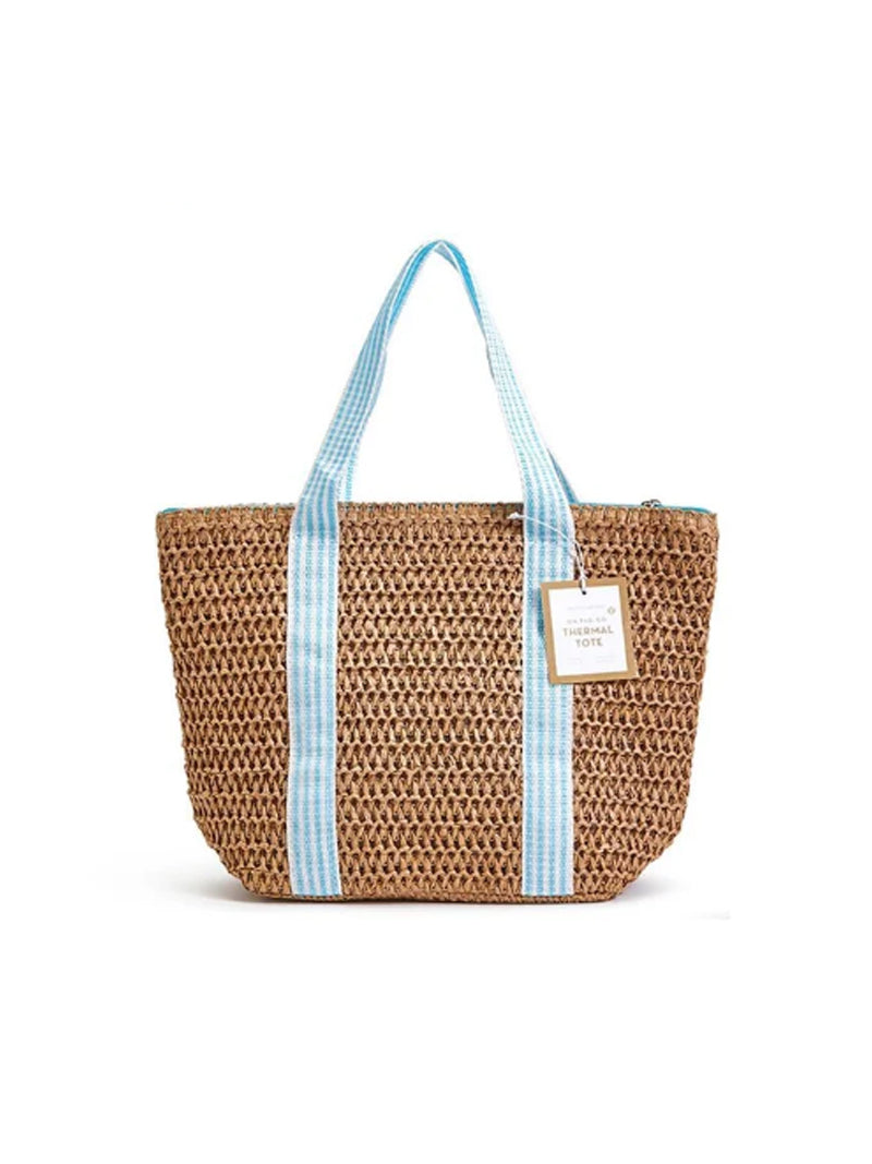 Woven Thermal Lunch Totes