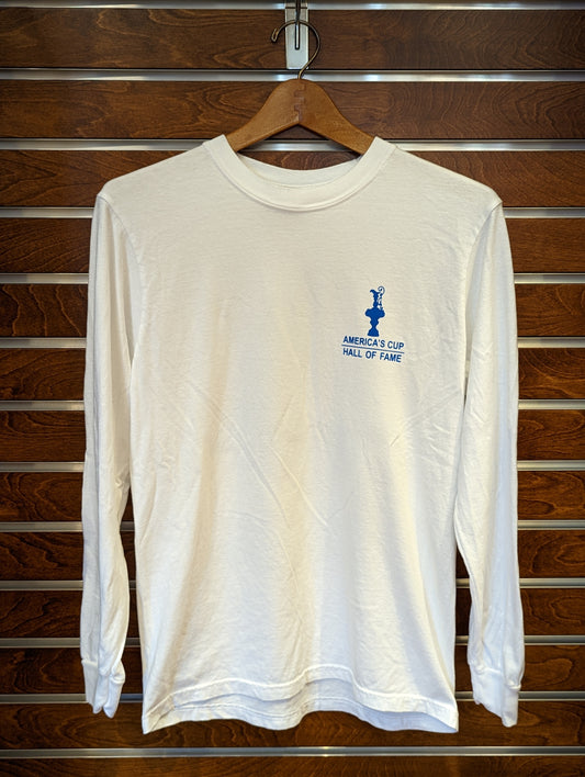 America's Cup Hall of Fame Long Sleeve White - XL