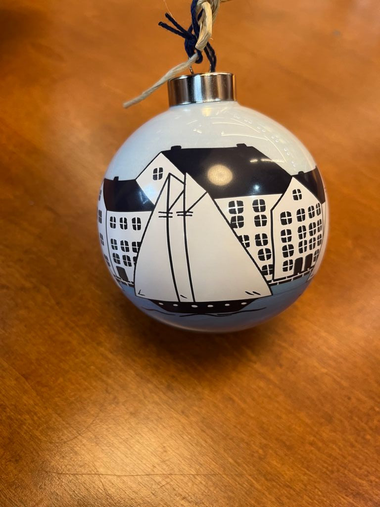 Coastal Village Ornament
