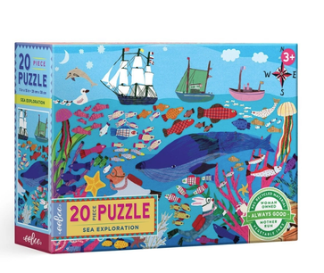 Sea Exploration 20 Piece Big Puzzle