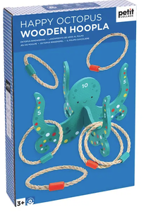 Happy Octopus Wooden Hoopla