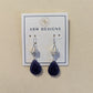 Blue Quartz w/ Knot Earrings