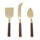 Arcaia Wood Cheese Knives