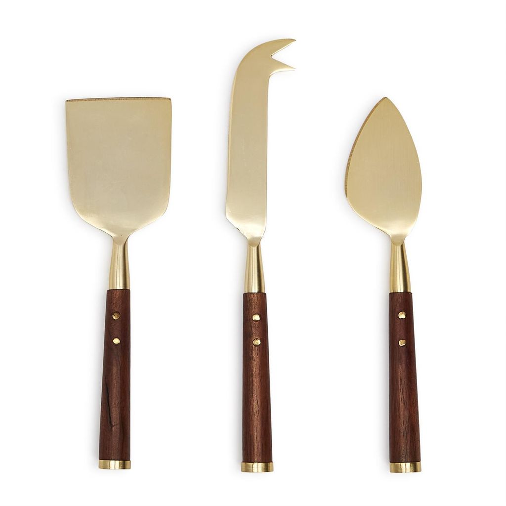 Arcaia Wood Cheese Knives