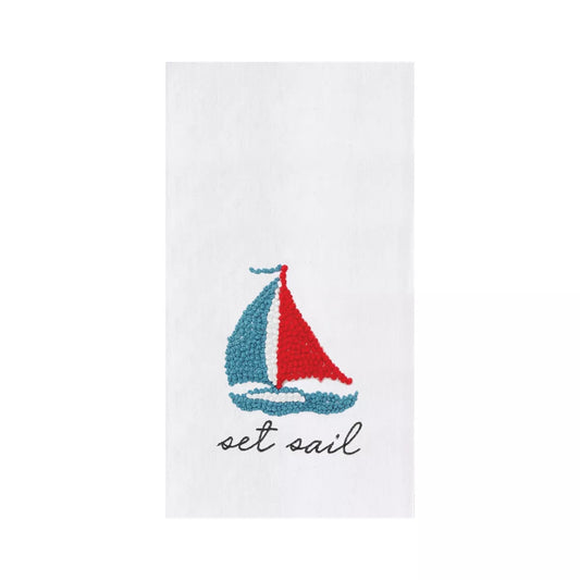 Sailboat Knot Towels