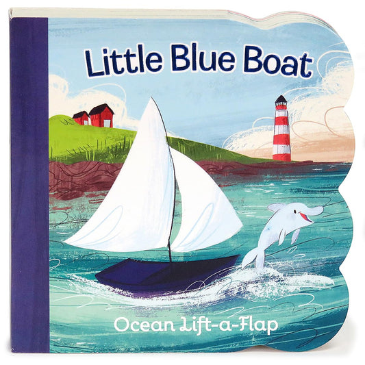 Little Blue Boat By Ginger Swift