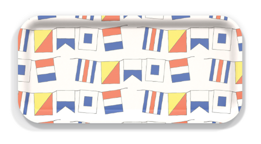 Nautical Flag Tray (Coast)