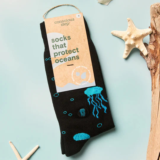 Socks that Protect the Ocean - Jellyfish