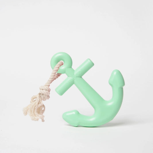 Mint Rubber Anchor Dog Toy