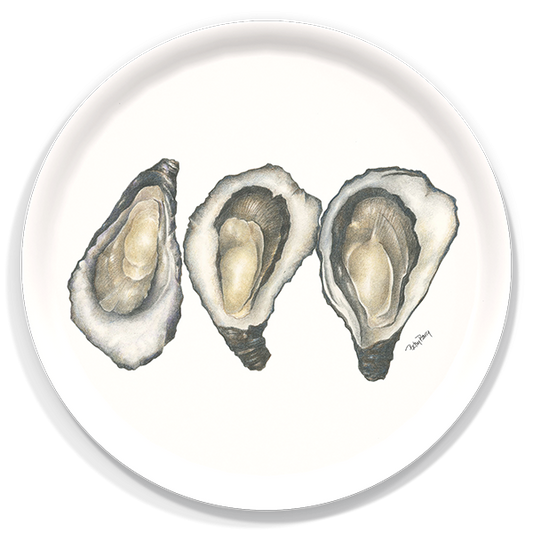 Oyster Round Tray