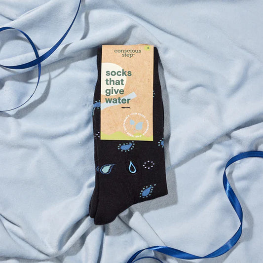 Socks that Give Water - Paisley (Medium)
