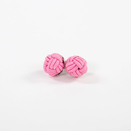 Pink Monkey Fist Earrings