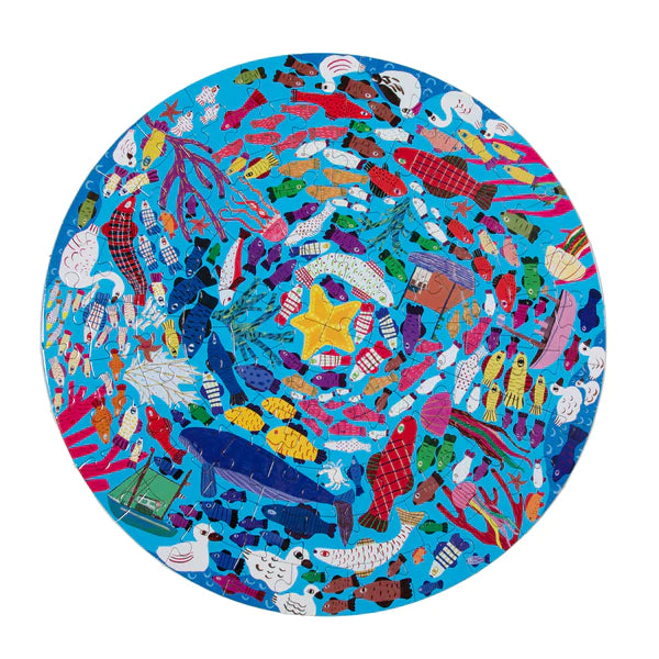 Under the Sea Round Puzzle