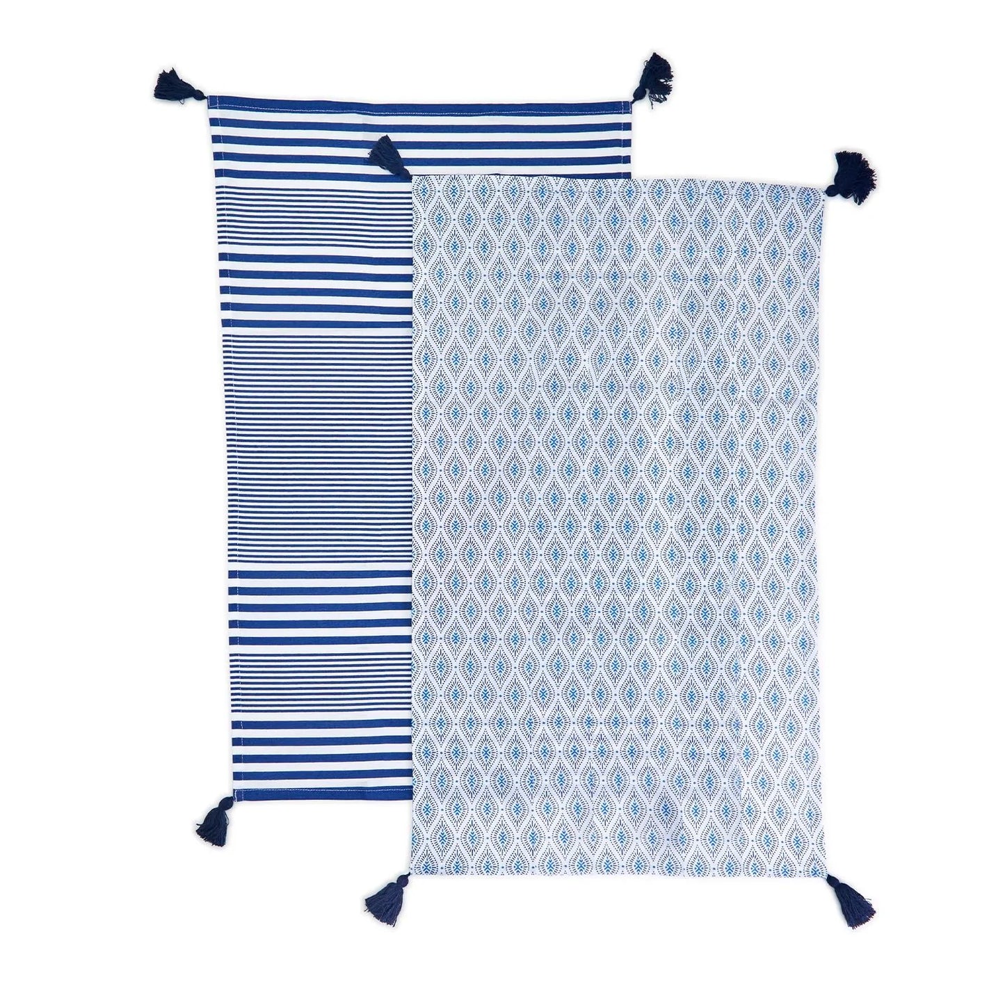 Dish Towels with Tassel set of 2