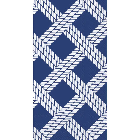 Sailors Rope - Blue Guest Towel Napkins