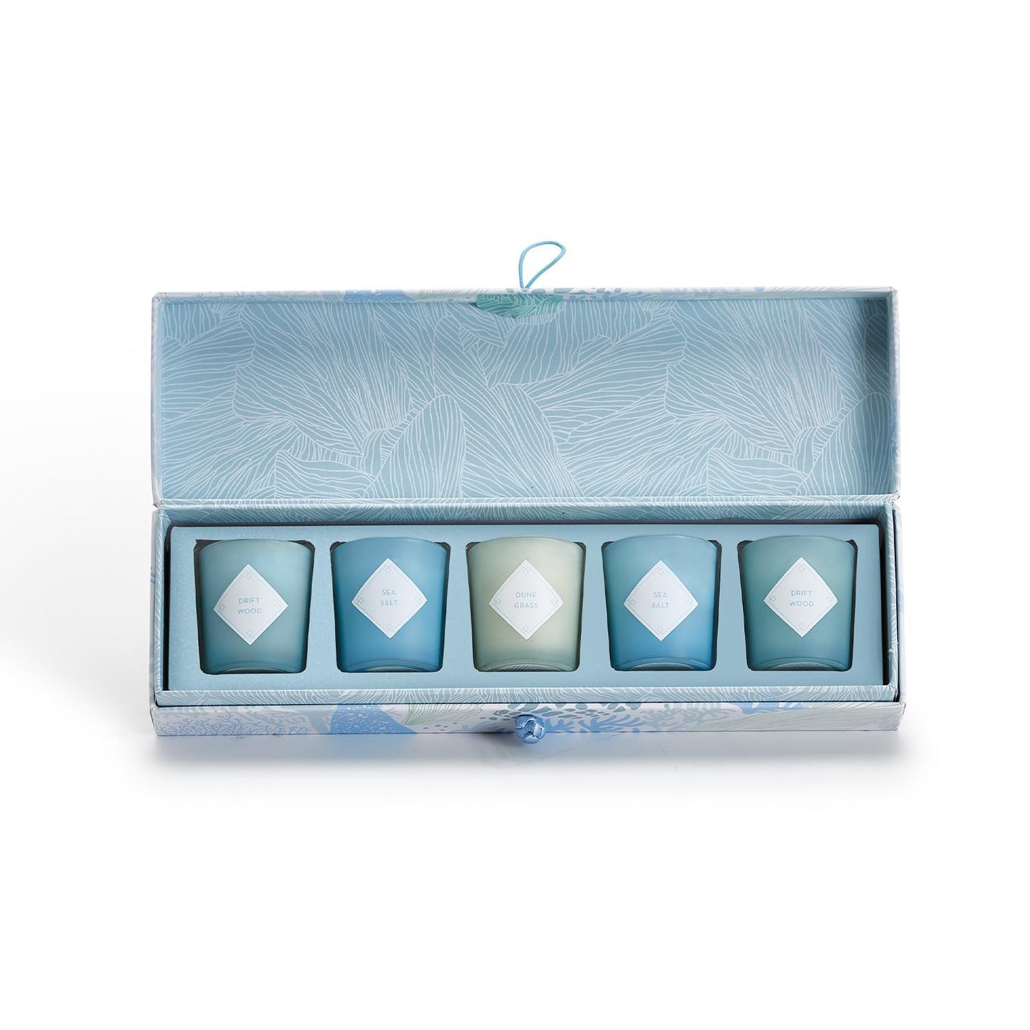 Set of 5 Scented Candles - Watercolors