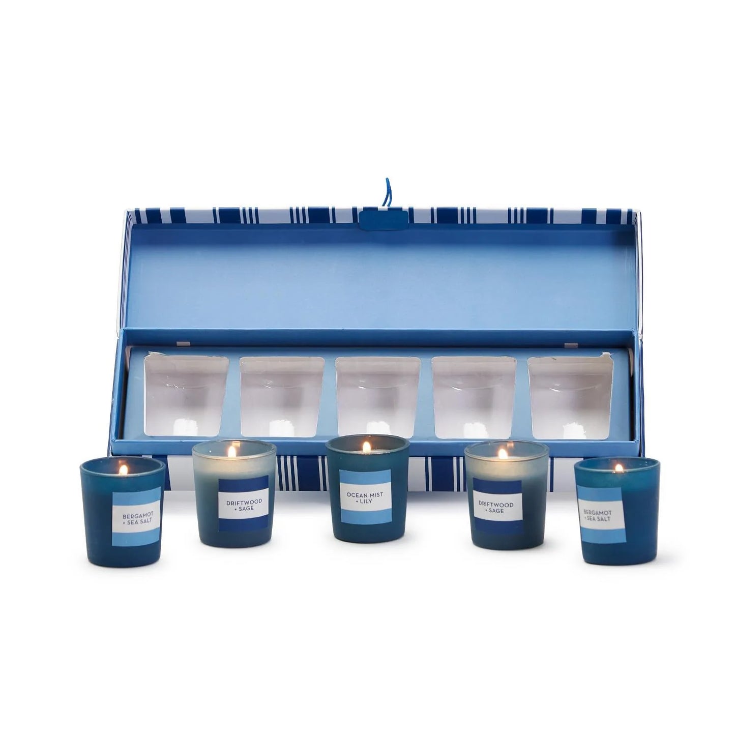 Set of 5 Scented Candles - Yacht Club